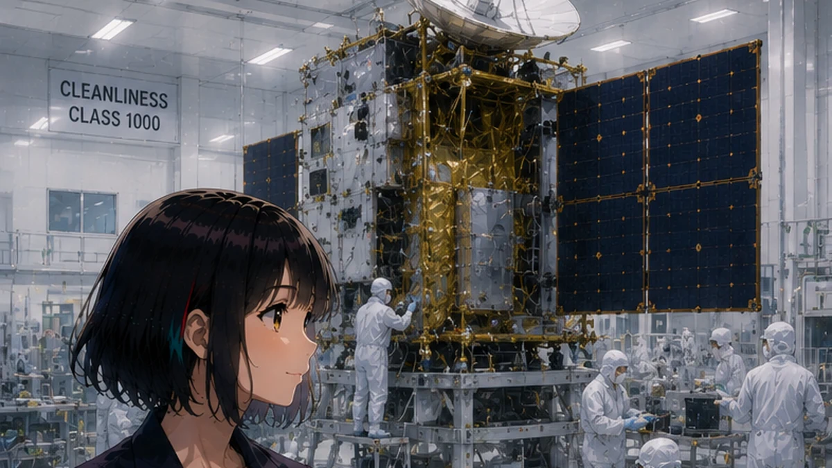 ロケットに載せる場所が足りず、衛星が平たくなりました——直径1メートル・厚さ2.5センチのDiskSat